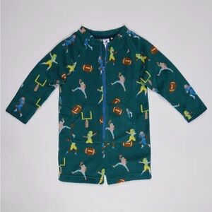 Chubbies Lil Armchair Quarterback Fleece Onesie